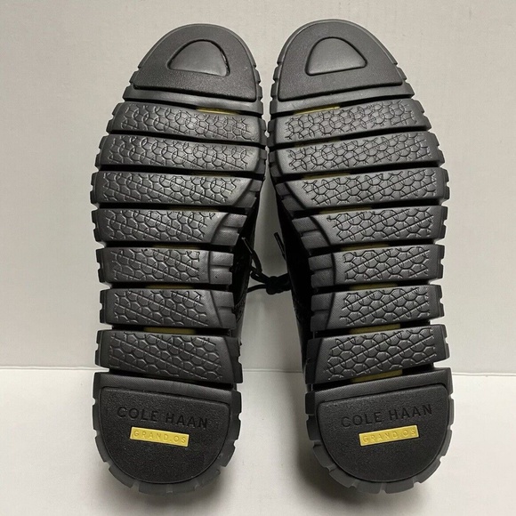 Cole Haan Zerogrand Black Wing Oxford Shoes Men Size 9.5 Black C20719